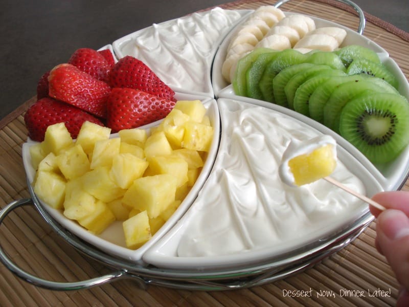 Coconut Cream Fruit Dip