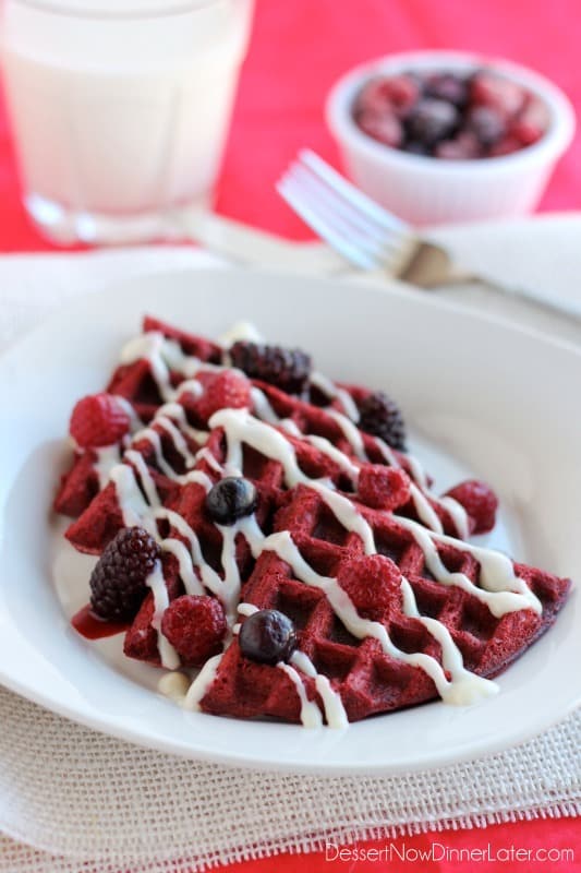 Red Velvet Waffles3