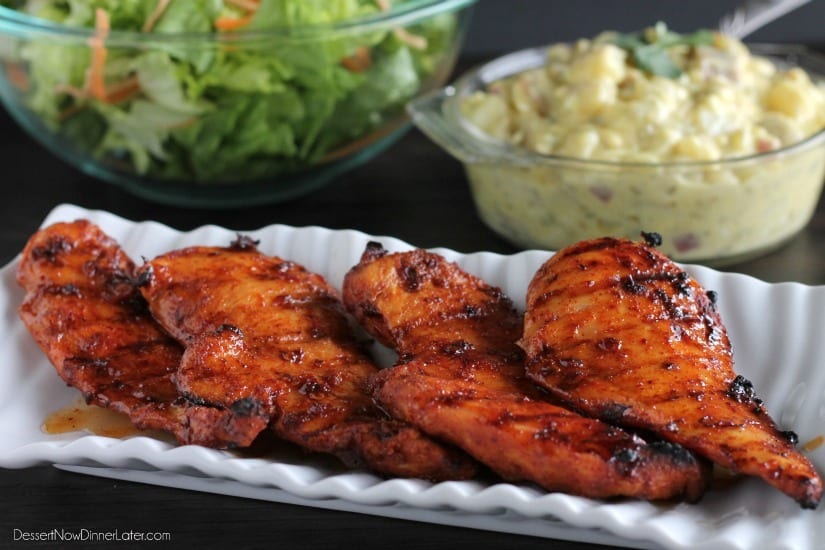 Spicy Honey Chicken Dessert Now, Dinner Later!