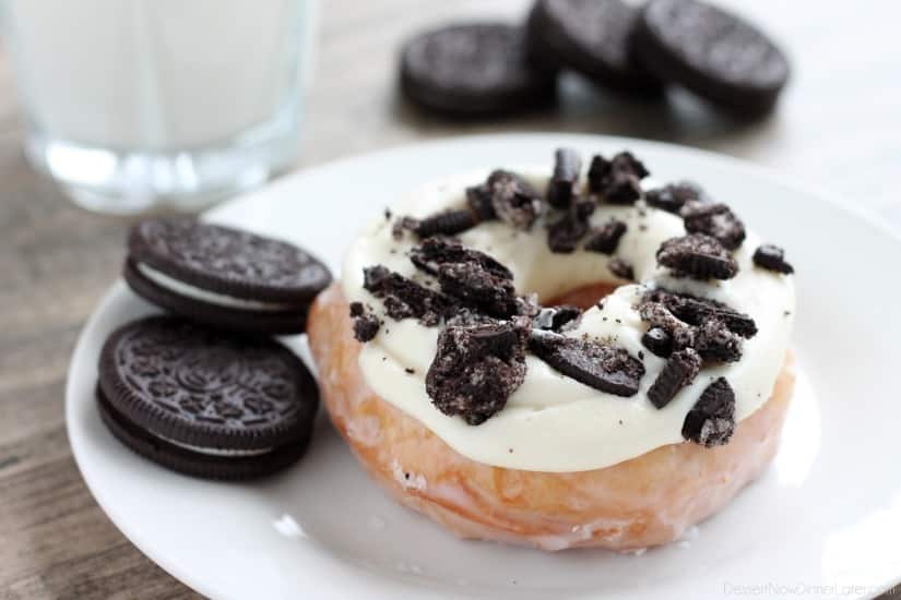 Oreo cookies and cream cookies recipe This Oreo Cookies and Cream Layer Cake is layers of moist vanilla cake loaded with crushed Oreos. The cake is filled with a chocolate fudge filling and topped with an easy Oreo buttercream. Glazed with chocolate ganache, this Oreo cake recipe is a showstopper!Servings: