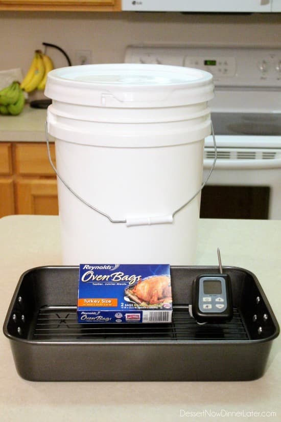 Apple and Herb Turkey Brine (With StepbyStep Tutorial for Brining