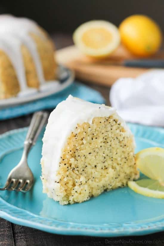Lemon Poppy Seed Bundt Cake Dessert Now, Dinner Later!
