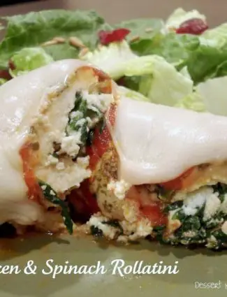 Chicken & Spinach Rollatini