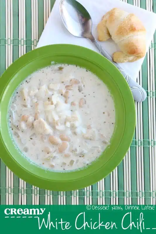 Creamy White Chicken Chili