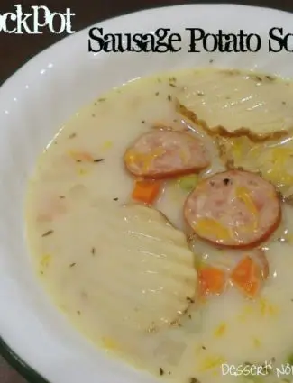 Crockpot Sausage Potato Soup