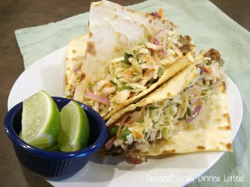  Shredded Pork Wonton Tacos