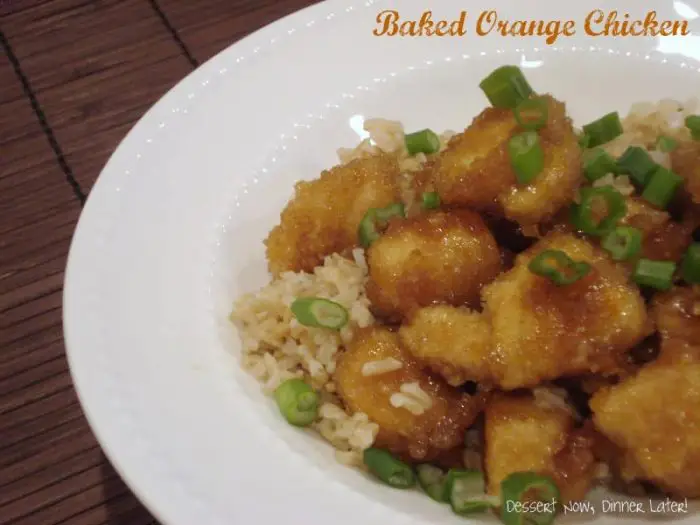 Baked Orange Chicken