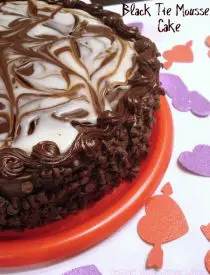 Black Tie Mousse Cake