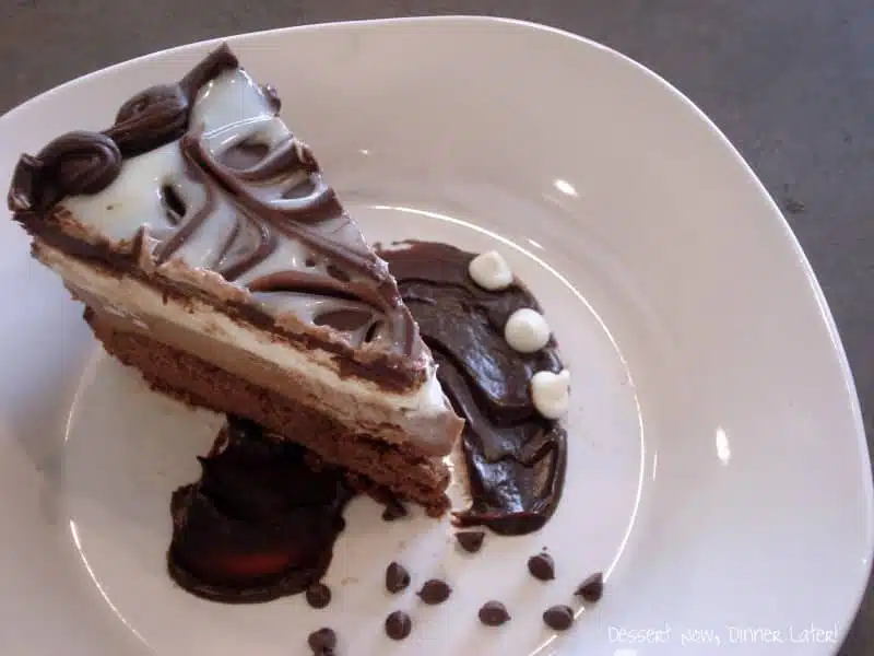 Black Tie Mousse Cake
