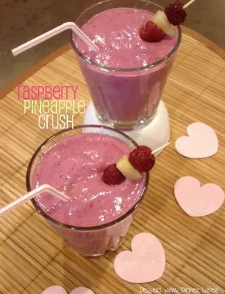 Raspberry Pineapple Crush