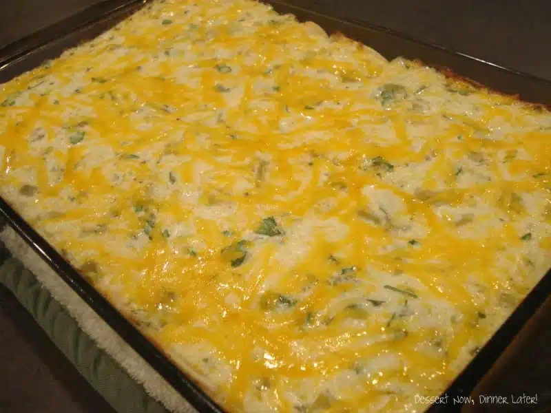 Cheese & Green Chili Enchiladas