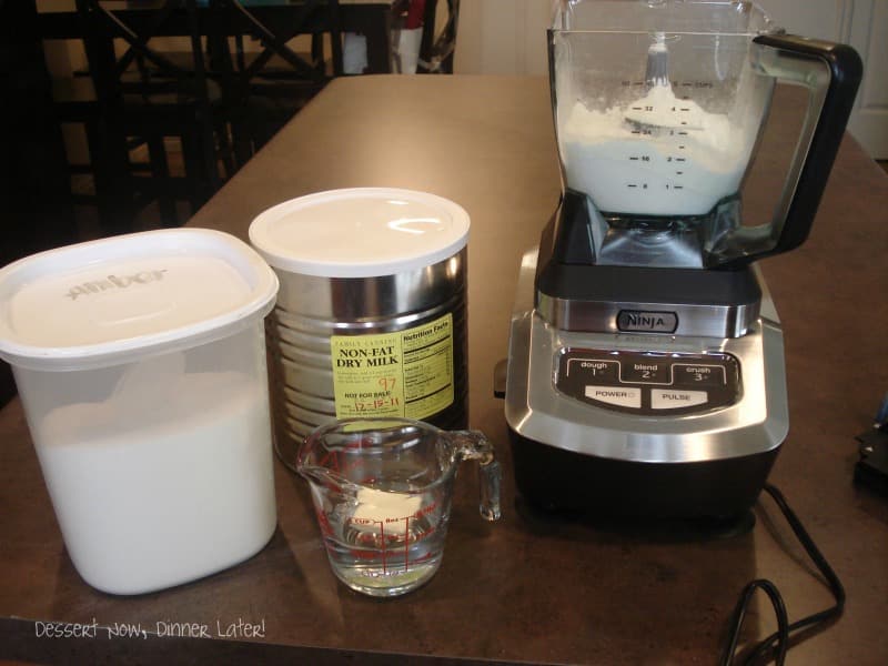 This easy homemade Sweetened Condensed Milk recipe can be made with your blender in 2 minutes or less! Use it in dessert recipes (cakes, pies, bars, etc.), mix it in drinks (coffee, tea, lemonade, etc.), or use it to make ice cream. The possibilities are endless.