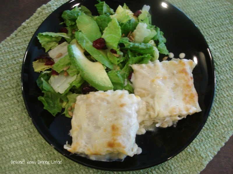 Chicken Alfredo Roll Ups Dessert Now Dinner Later