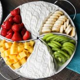 Coconut Cream Fruit Dip - This super easy 3-ingredient fruit dip is creamy and delicious paired with any fruit! A must for summer parties and potlucks, baby and bridal showers, or anytime!