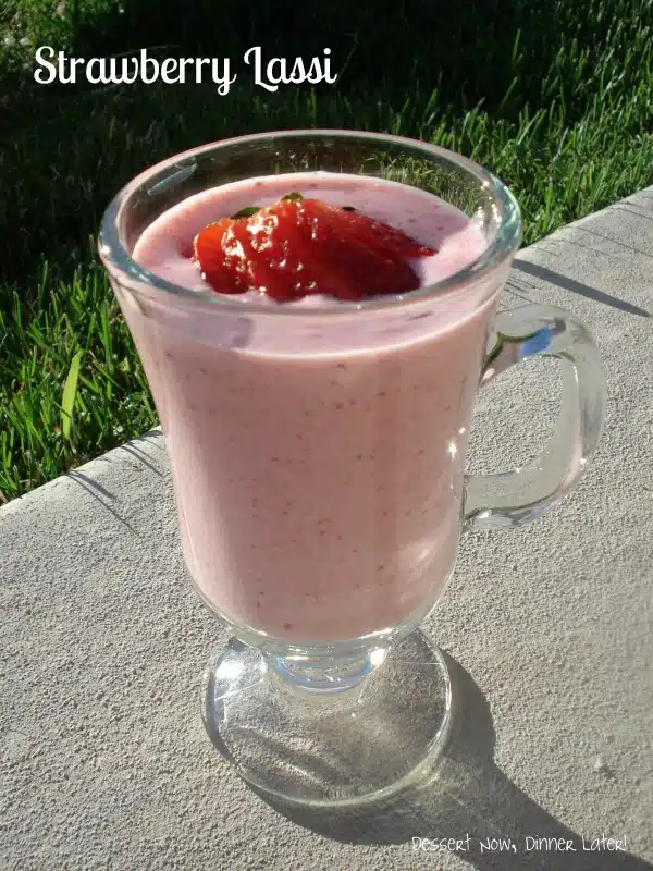 Strawberry Lassi