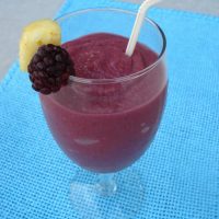 Virgin Blackberry Pina Colada
