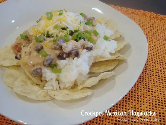 Crockpot Mexican Haystacks