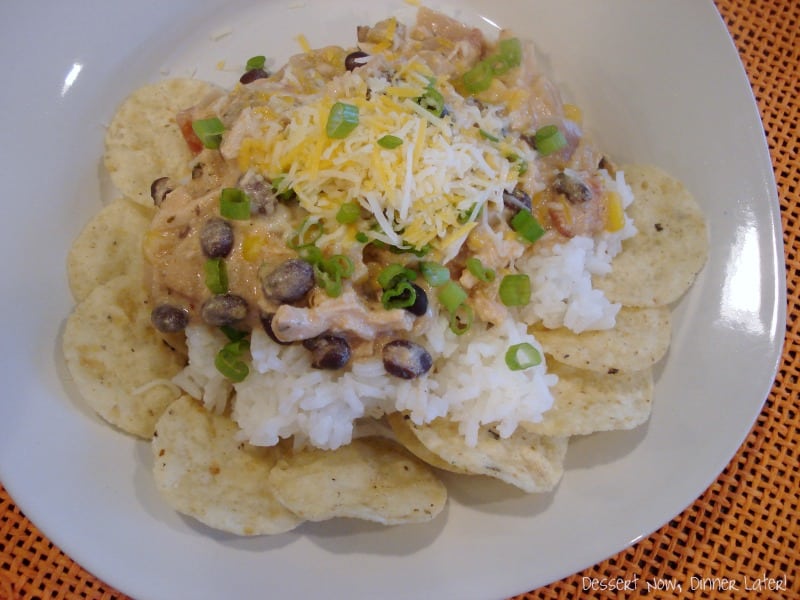 Crockpot Mexican Haystacks