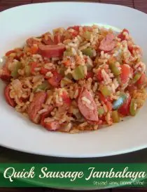 Quick Sausage Jambalaya