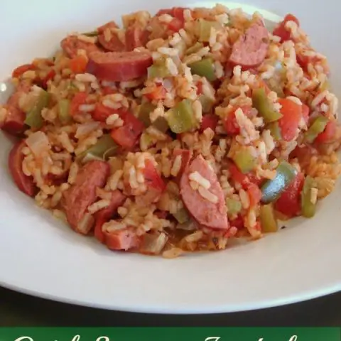 Quick Sausage Jambalaya