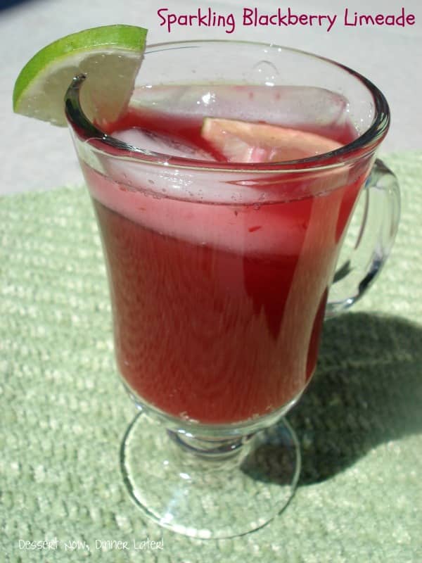  Sparkling Blackberry Limeade