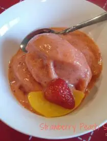 Stawberry Peach Sorbet