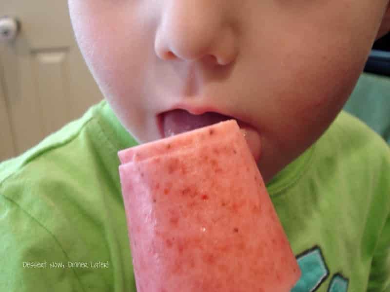 Strawberry Guava Popsicles