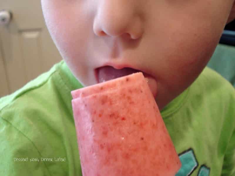 Strawberry Guava Popsicles