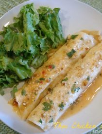 Thai Chicken Enchiladas