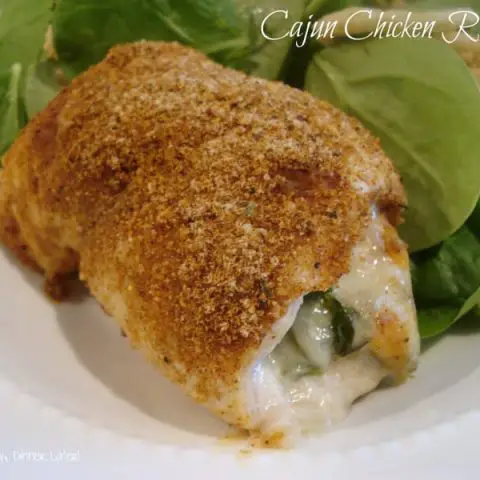 Cajun Chicken Rollatini