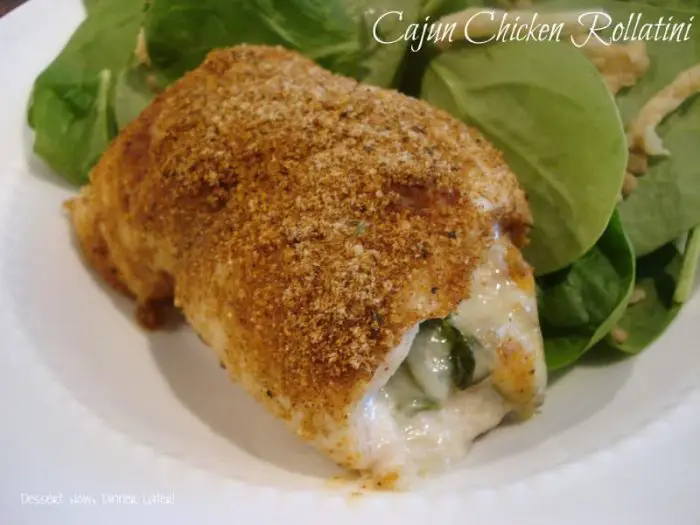 Cajun Chicken Rollatini