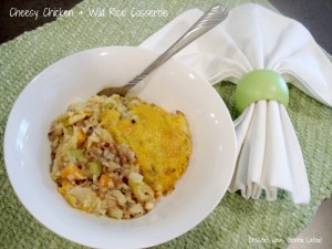 Cheesy Chicken & Wild Rice Casserole