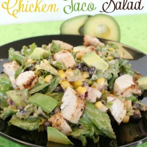 Chipotle Chicken Taco Salad