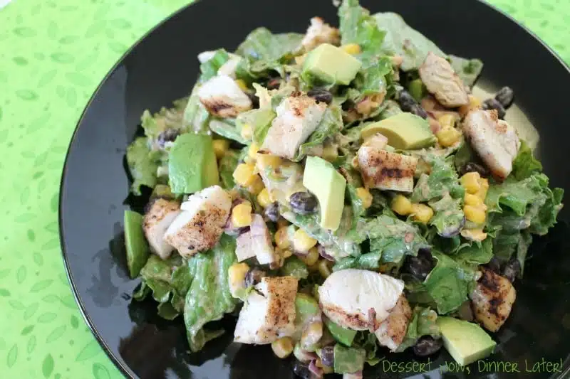 Chipotle Chicken Taco Salad