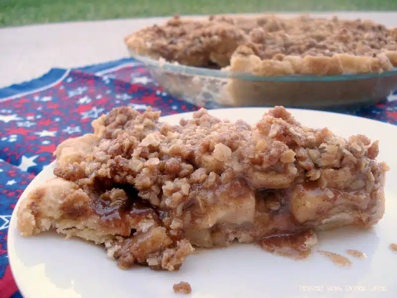 Dutch Apple Cream Pie