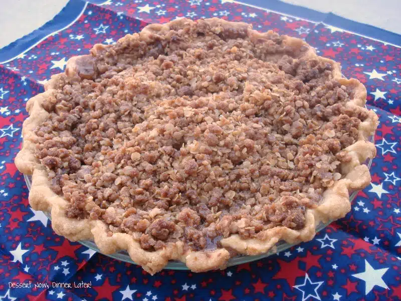 Dutch Apple Cream Pie