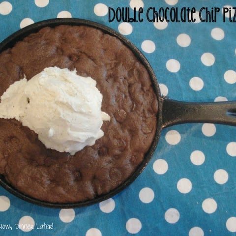 Double Chocolate Chip Pizookies