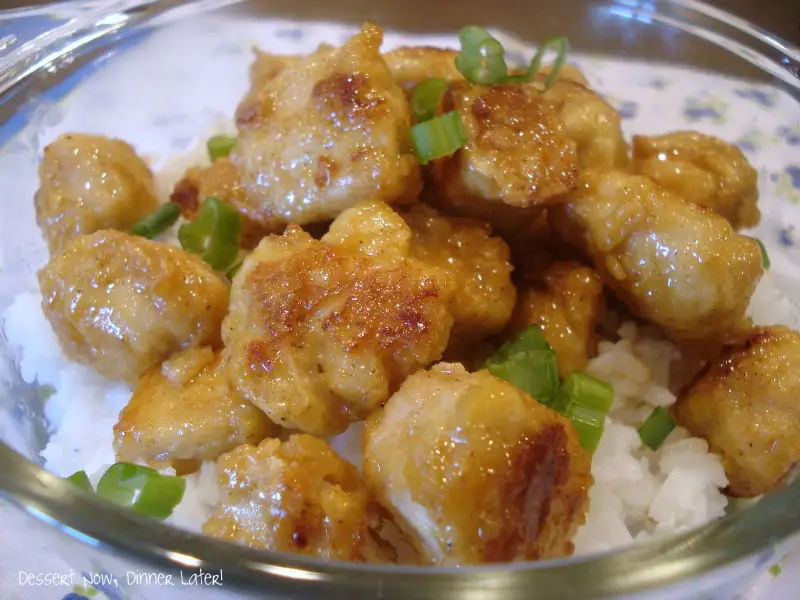 Low-Fat Baked General Tso's Chicken