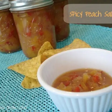 Spicy Peach Salsa