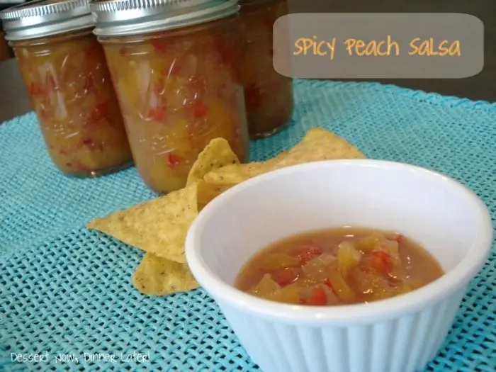 Spicy Peach Salsa