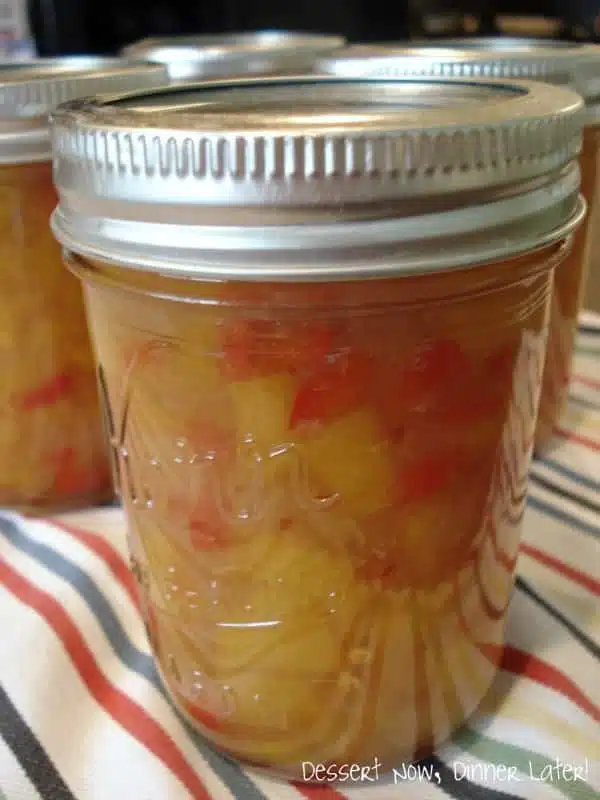 Spicy Peach Salsa