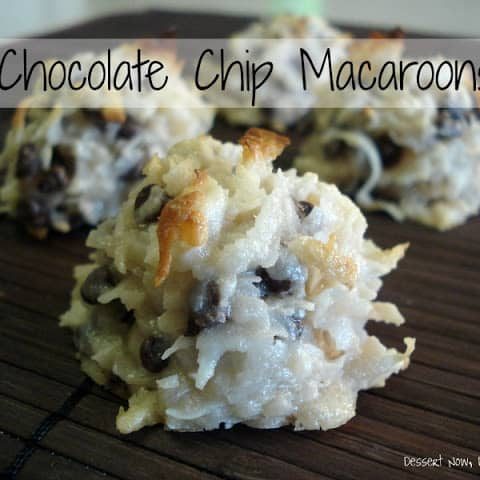 Chocolate Chip Macaroons