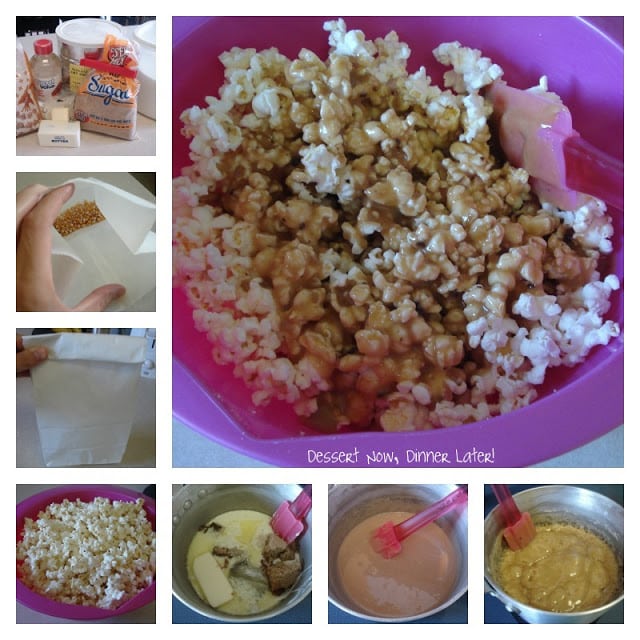 Chewy Caramel Popcorn Dessert Now Dinner Later