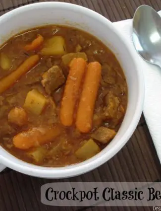 Crockpot Classic Beef Stew