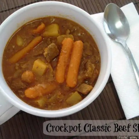 Crockpot Classic Beef Stew