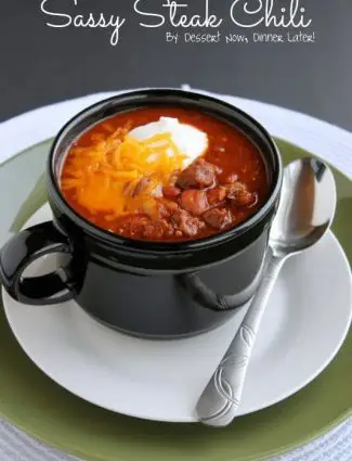 Sassy Steak Chili