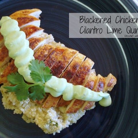 Blackened Chicken & Cilantro Lime Quinoa