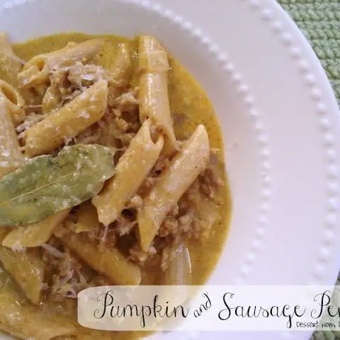 Pumpkin & Sausage Penne