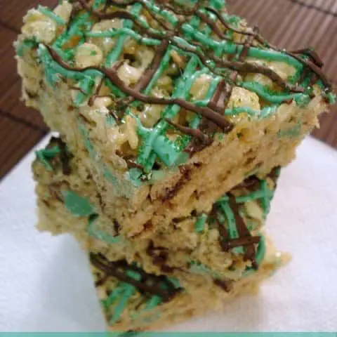 Mint Chocolate Krispies