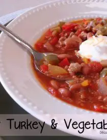 Hearty Turkey & Vegetable Chili